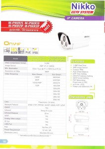 Nikko 18 IP Camera