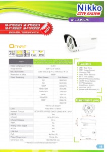 Nikko 19 IP Camera